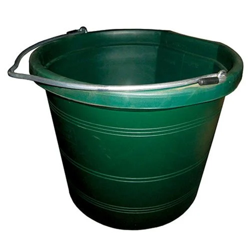 20 Quart Flatback Bucket, Green