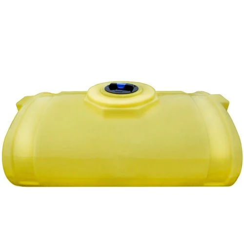 200 Gallon Norwesco Yellow Elliptical Sprayer Tank