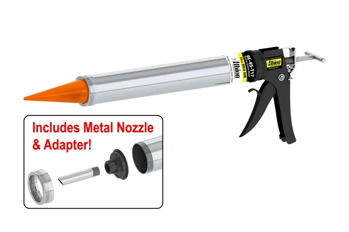 20oz Special Deluxe Manual Bulk Gun w/ Orange Cone Nozzles (2 Count)