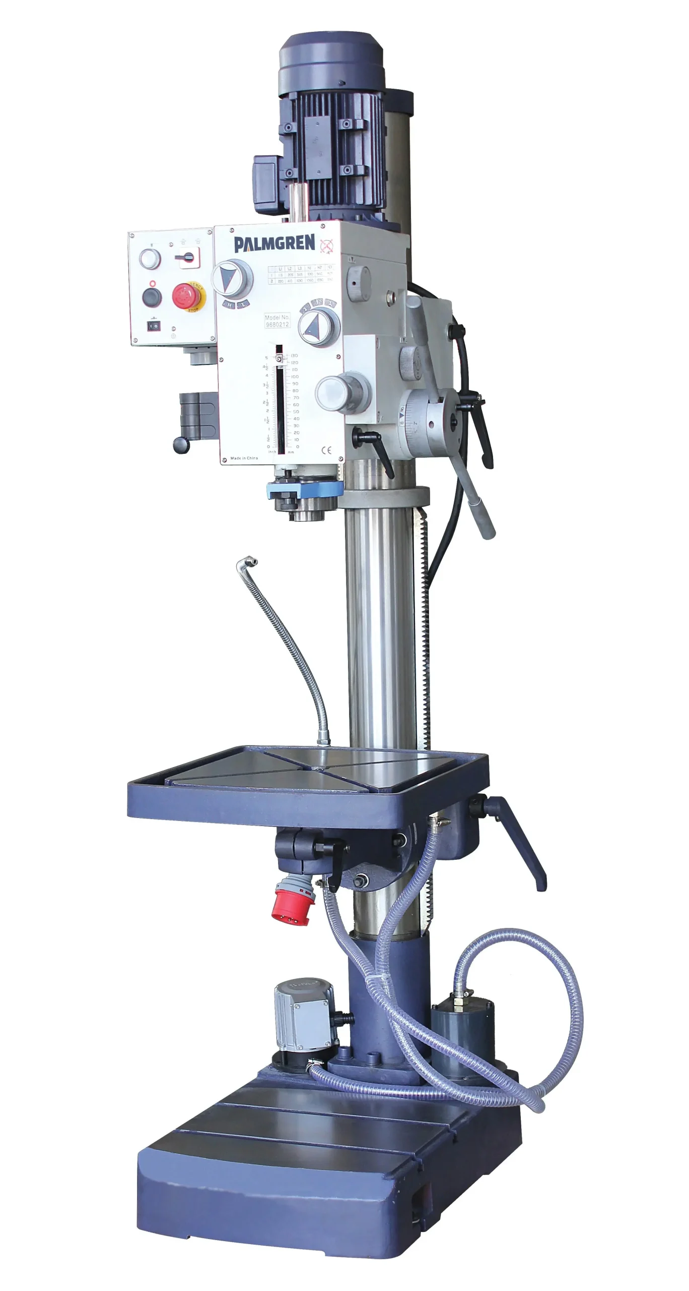 22" Gear Head Drill Press: 2 Horsepower (240V 3 Phase)