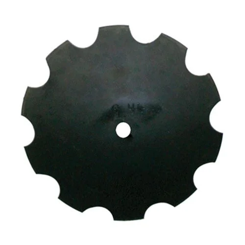22" x 6MM Notched Disc Blade 1-1/2" RCH 2-1/2" CONC