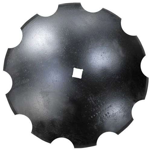 22" x 6MM Notched Disc Blade, 1-1/8" SCH, 2-1/2" CONC