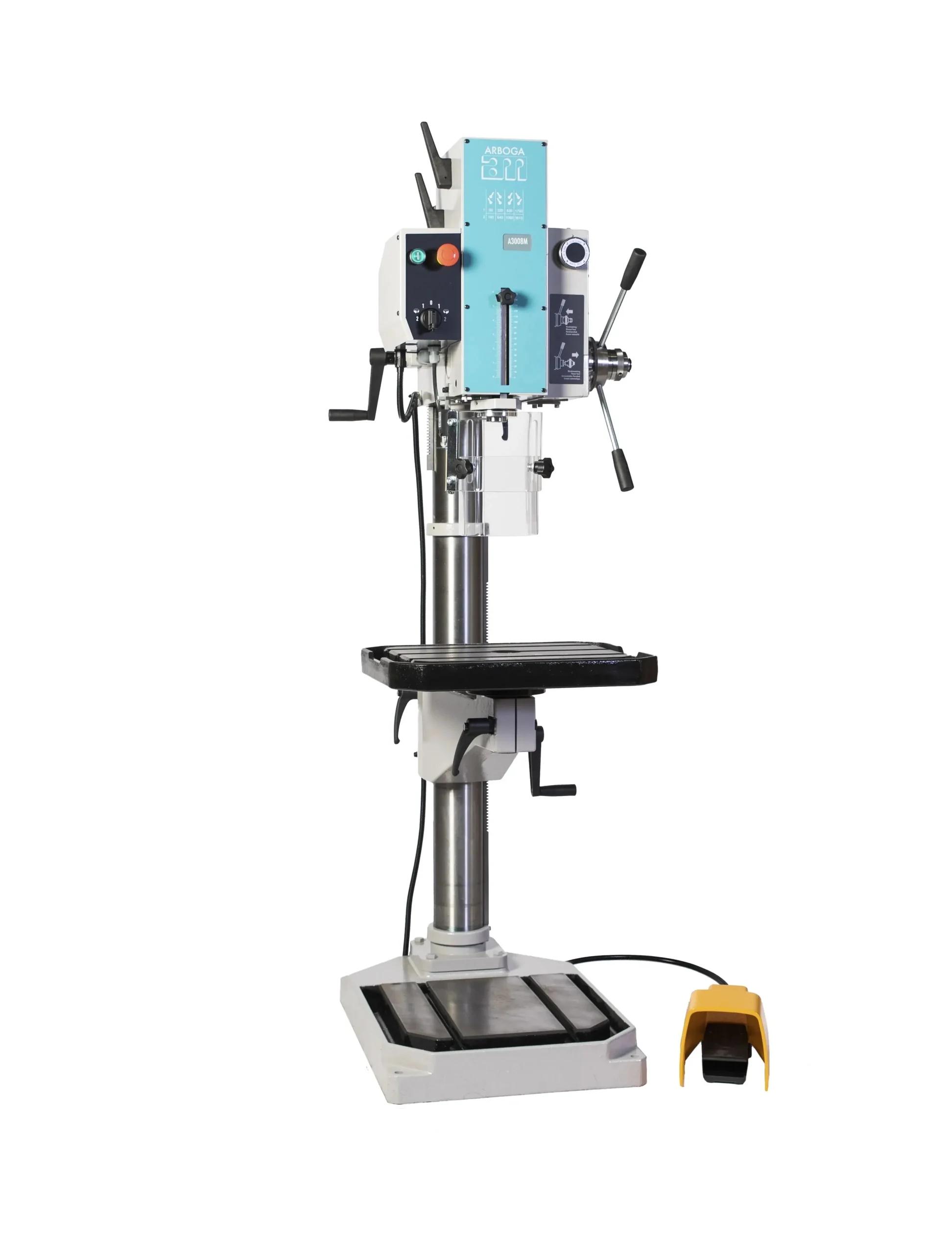 26" Gear Head Drill Press with Foot Reversing Switch (460V 3 Phase)