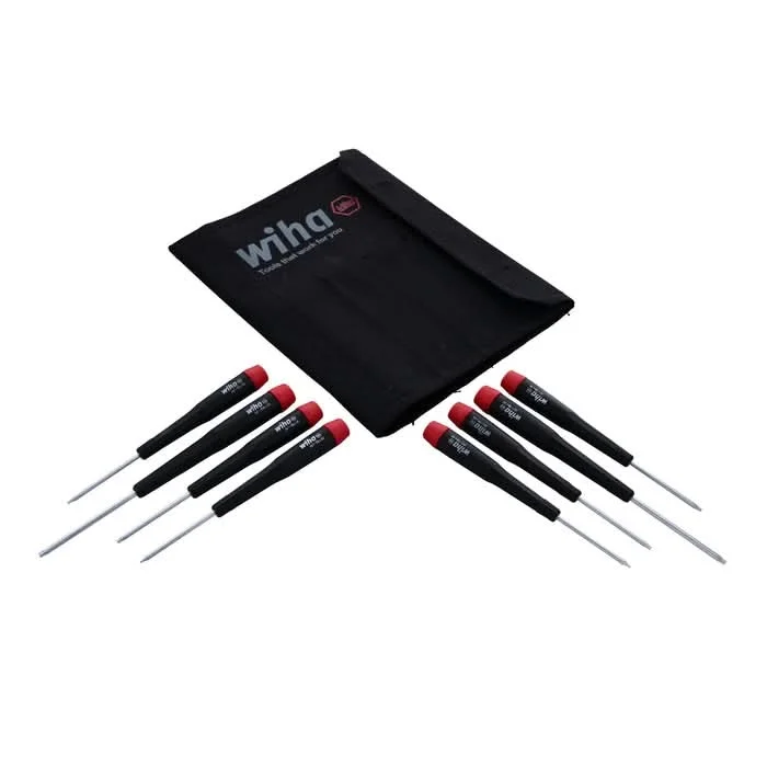 Wiha 26799 8-Piece Precision Torx Screwdriver Set