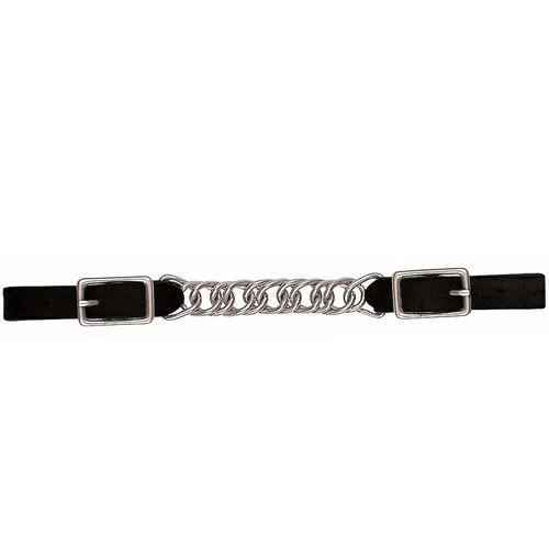 3-1/2" Flat Link Chain Curb Strap