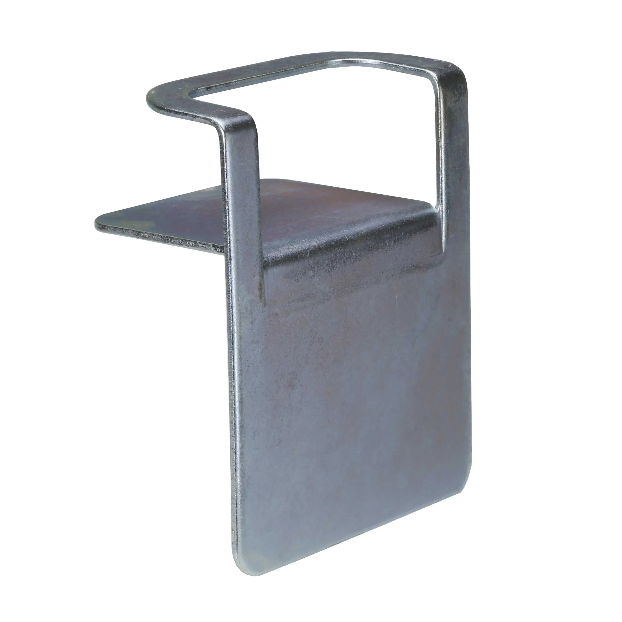 3-1/2" Steel Corner Protector for Chain - Galvanized - Slotted 3"