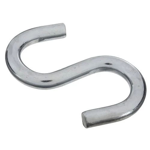 3-1/2" Zinc Plated Open S-Hooks