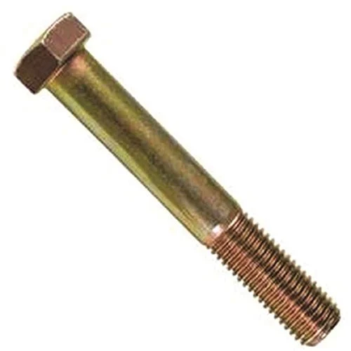 3/4"-10 X 8" Grade 8 Yellow Zinc Plated Hex Head Bolt (Sold Per Pound)