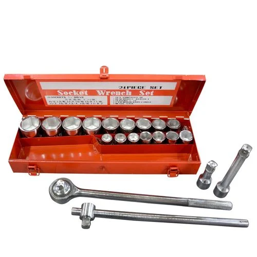 3/4 In. Drive Socket Set, 20 Piece, SAE