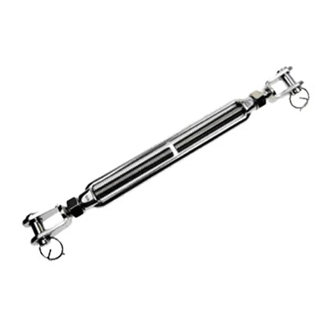 3/4" x 6" Jaw & Jaw Stainless Steel Turnbuckle