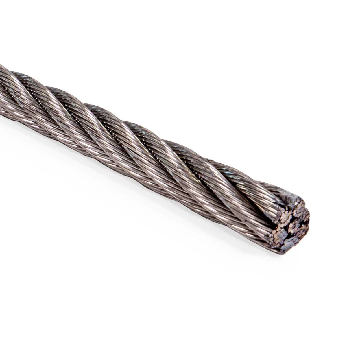 3/8" 7x19 Stainless Steel Aircraft Cable - Type 316 | Linear Foot