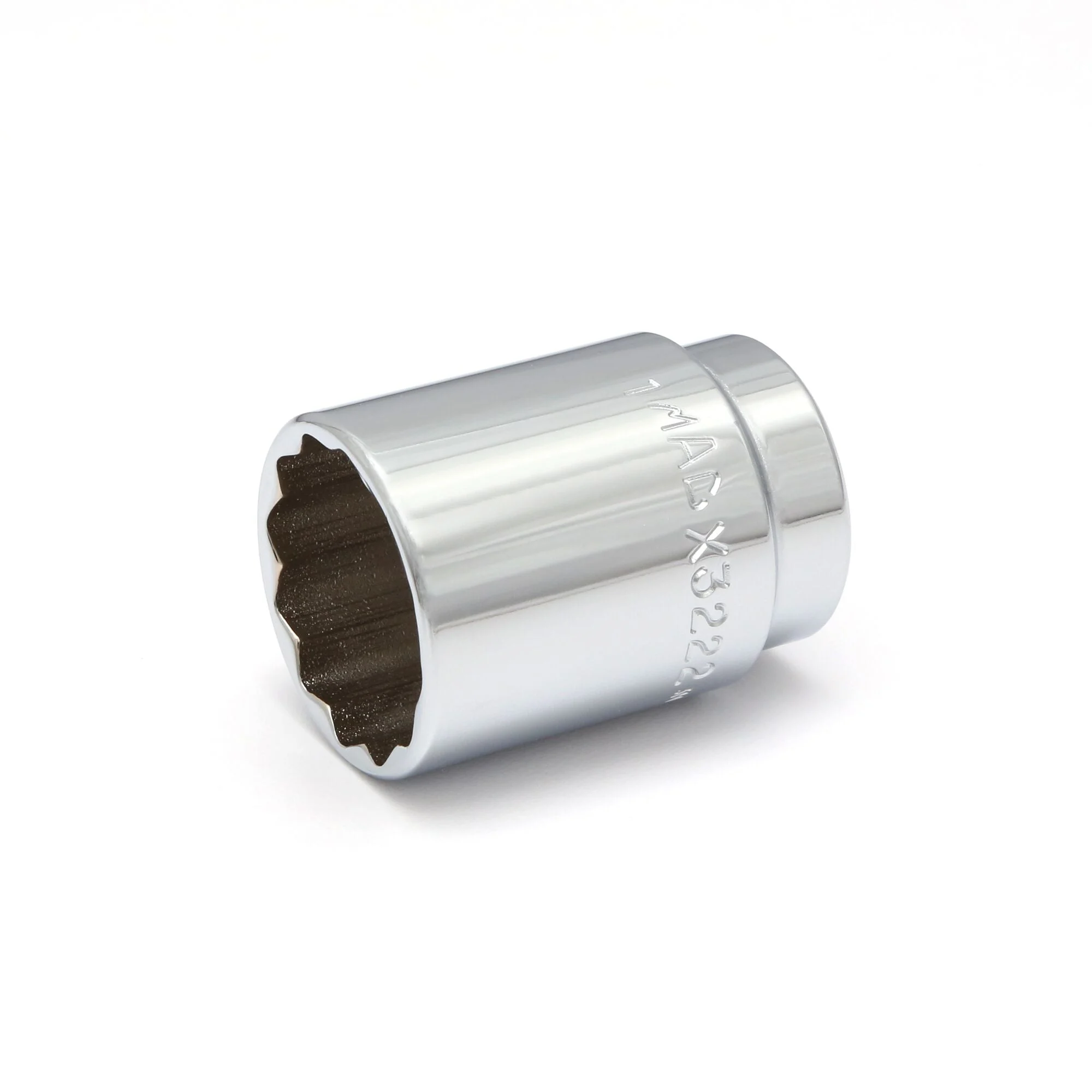 3/8" Drive Intermediate Socket 1" - 12-PT.