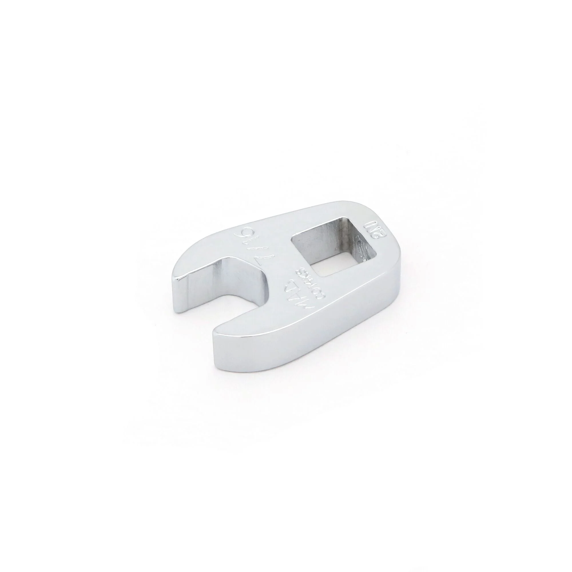 3/8” Drive SAE Long Open End Crowfoot Wrench - 7/16”