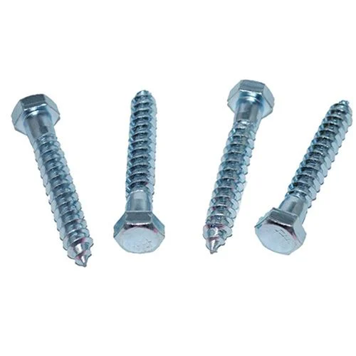 3/8" X 2-1/2" Hex Lag Screw Zinc (4/ Bag)
