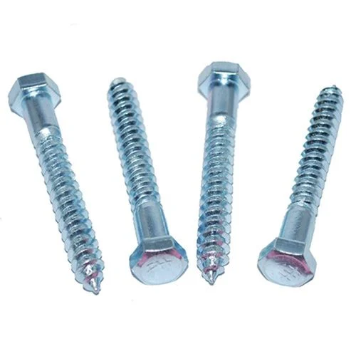 3/8" X 3" Hex Lag Screw Zinc (4/ Bag)