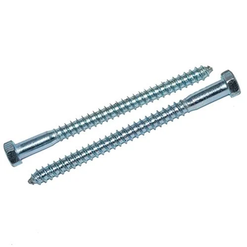 3/8" X 5" Hex Lag Screw Zinc (2/ Bag)