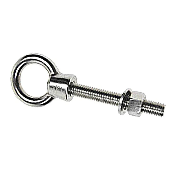 3/8" x4" Stainless Steel Type 316 Shoulder Eye Bolt