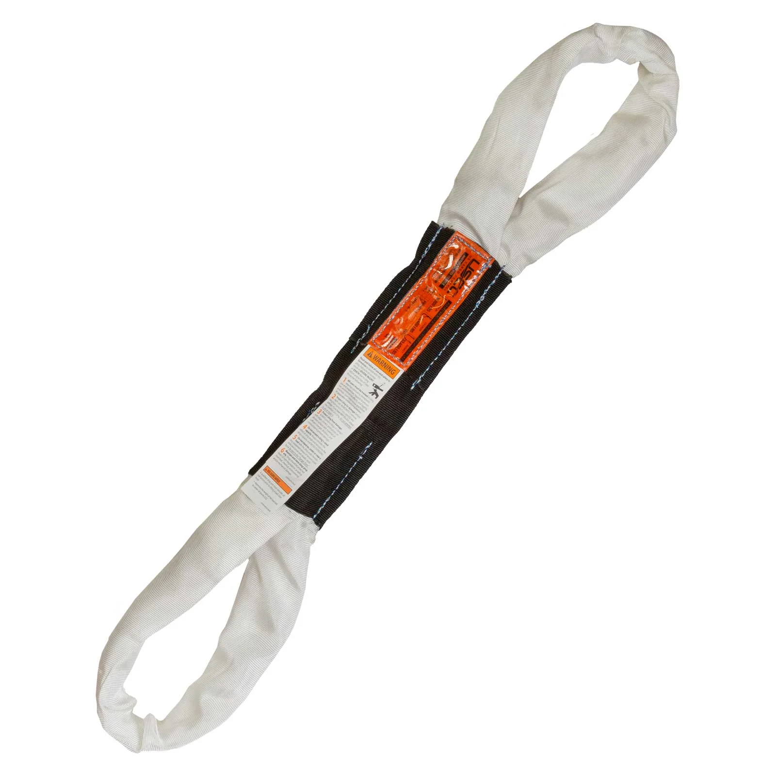 3' Eye & Eye Round Sling - Polyester | 16,800 lbs. Capacity