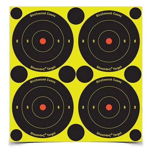 3 In. Bull's-Eye Target, 12 Sheets