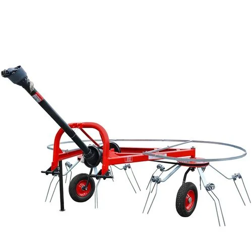 3-Point Baltic Hay Tedder, 2 Rotor, V-Belt Transmission, 9 Ft.
