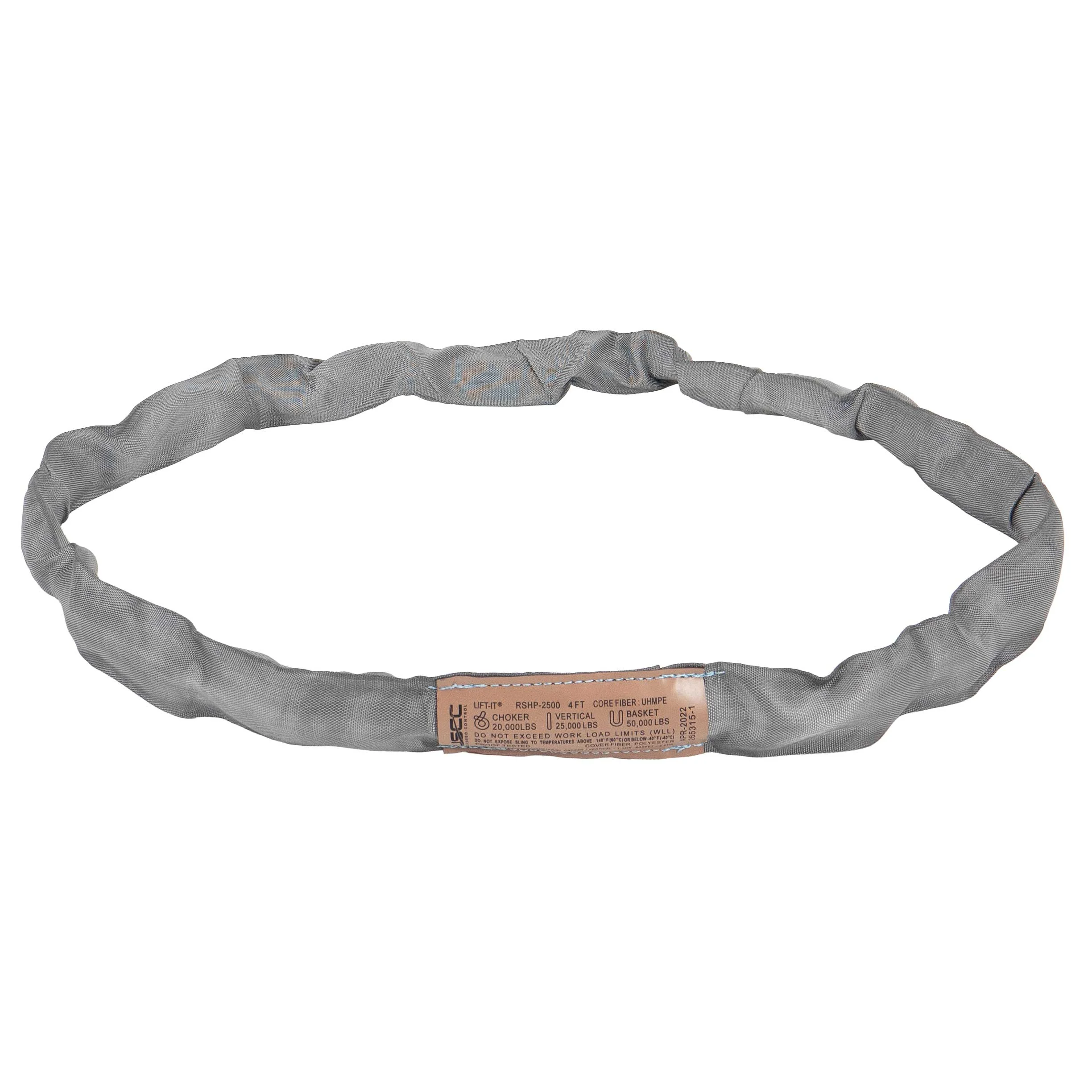 3' x 2" High Performance Roundsling | Vertical Cap: 20,000 lbs.