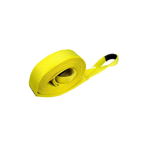 3" x 30' Heavy Duty Recovery Strap with Reinforced Cordura Eyes - 1 Ply | 12,000 WLL