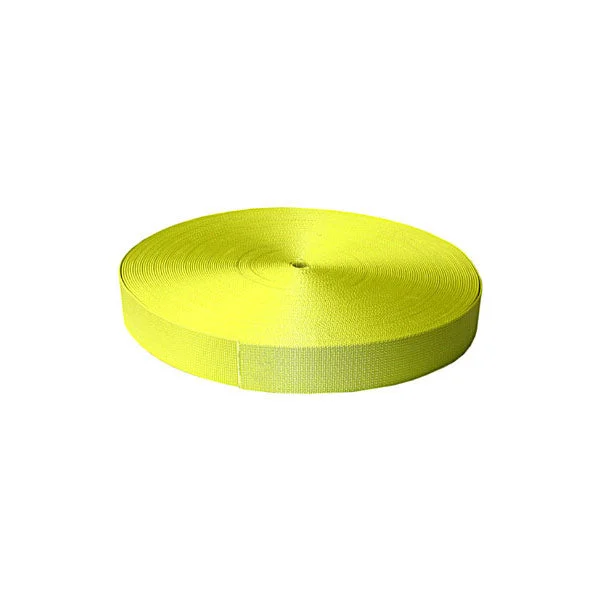 3" x 300' 29.4K Nylon Webbing - Yellow
