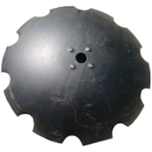 30" x 10MM Notched Disc Blade 2-1/8" RCH 4-3/4" Conc