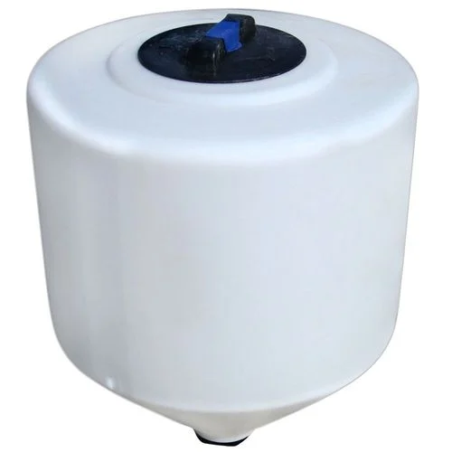 35 GAL. WHITE INDUCTOR TANK - 23" X 29"
