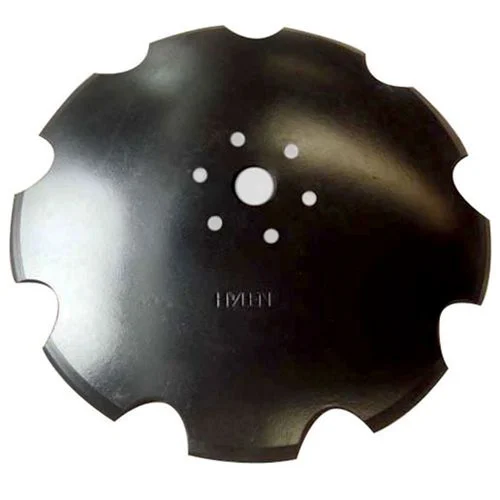 36" x 12 mm Notched Disc Blade 2-1/2" RCH (6) Bolt Holes