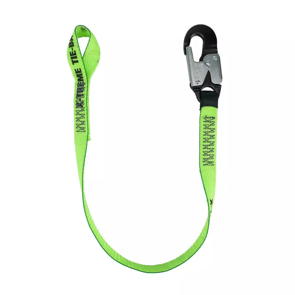 37″ Tie-Back Leg: SL, Alu Snap Hook - Pack of 25