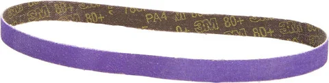 3M 1/2" X 18" 80+ Grit Cubitron II File Belt 786F (33446)