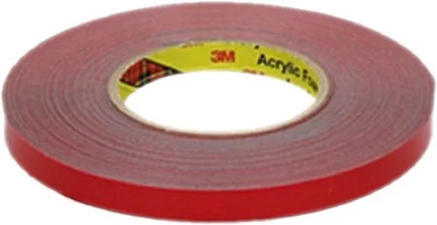 3M 1/2" X 20 Yards Gray Automotive Attachment Tape (6377)