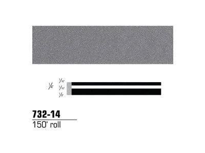 3M 1/4" x 150' Light Slate Metallic Scotchcal Striping Tape (73214)