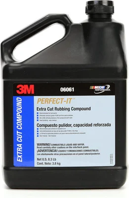 3M 1 Gallon Extra Cut Rubbing Compound (6061)