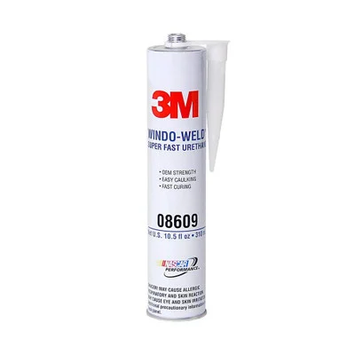 3M 10.5 oz Black Windo-Weld Super Fast Urethane (08609)