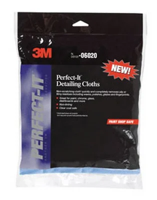 3M 12" X 14" Light Blue Perfect-It III Auto Detailing Cloth (6020)