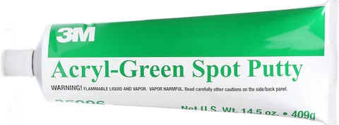 3M 14.5 oz Tube Acryl-Green Spot Putty (5096)