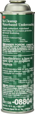 3M 18 oz No Cleanup Waterbased Undercoating (8804)