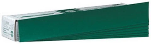 3M 2-3/4" X 16-1/2" 40E Green Corps Hookit Regalite Sheet (542)