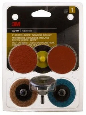 3M 2" Scotch-Brite Grinding Disc Kit (3050)