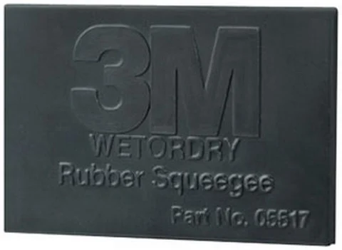 3M 2" x 3" Wetordry Rubber Squeegee (5518)