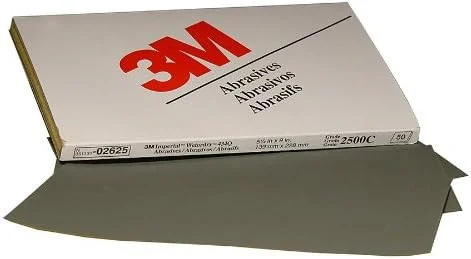 3M 2500+Grit Imperial Wetordry Abrasive Sheet (2625)