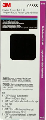 3M 4" X 8" Black Automix Flexible Bumper Patch (5888)