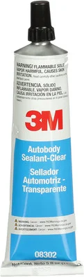 3M 5 oz Tube Clear Ultrapro Autobody Sealant (8302)