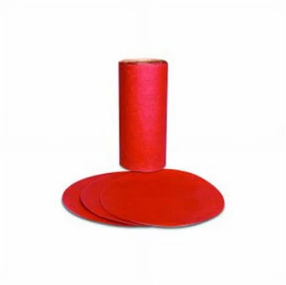 3M 5" P80 Red Abrasive PSA Disc (1610)