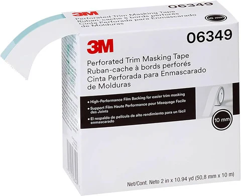 3M 50.8mm X 10m Perforated Trim Masking Tape (6349)