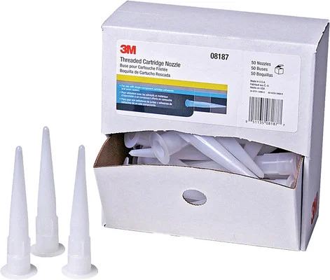 3M 50/Carton Threaded Cartridge Nozzle (8187)
