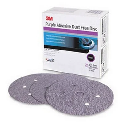 3M 6" 36E Dust Free Purple Abrasive Disc (30787)