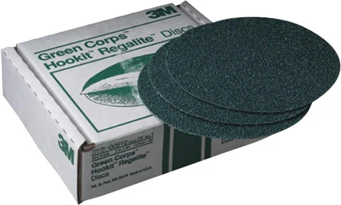 3M 6" 40E Green Corps Hookit Disc (515)